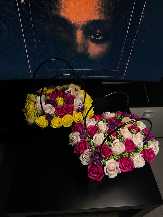 Aranjamente si buchete flori sapun