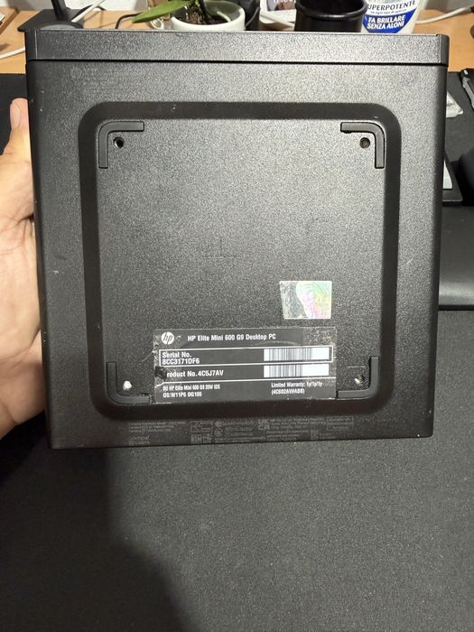 Hp Elite Mini 600 G9 i5 12500 mini Pc