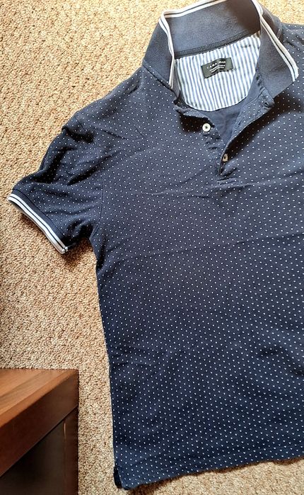 Tricou bărbați Zara Men tricou polo Zara