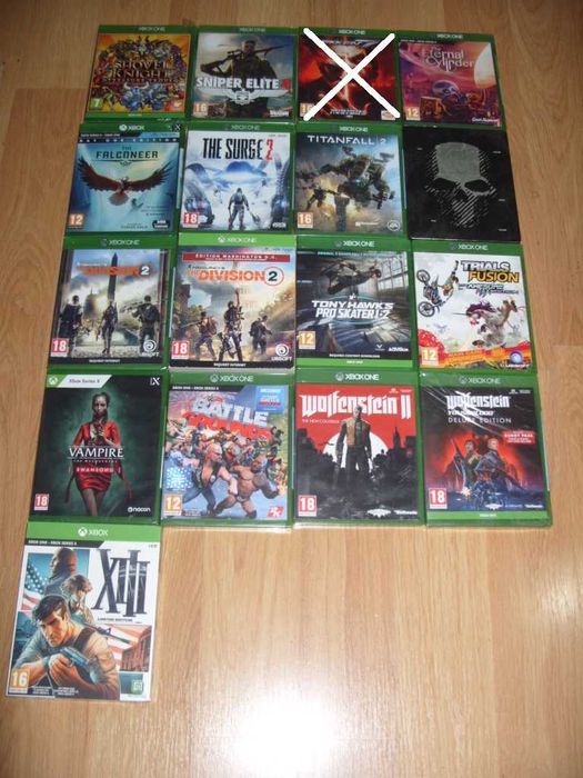 Игри за Xbox One Част 5 - 17.90 € / 35лв за брой