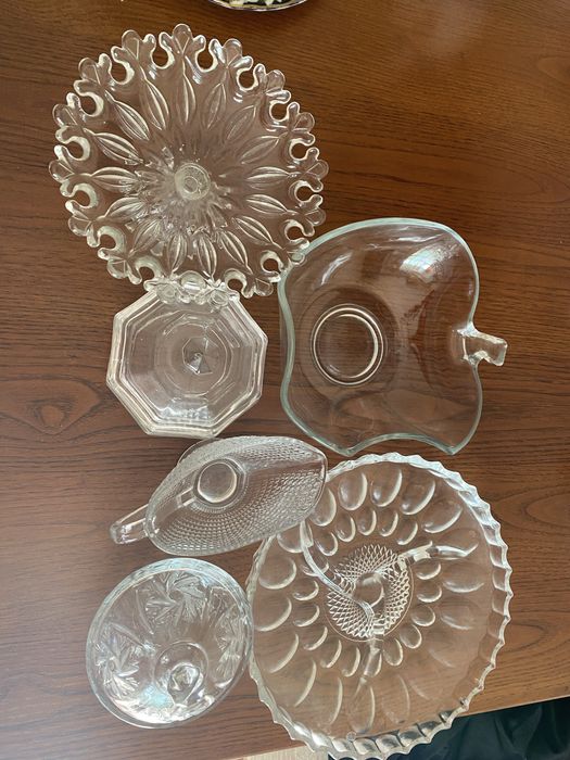 Посуда разная хрусталь