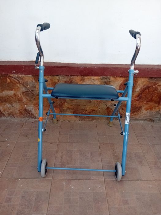 Cadru de mers albastru