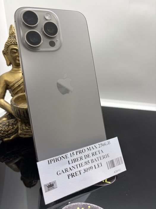 Amanet Royal: Iphone 15 ProMax /256gb/85 baterie