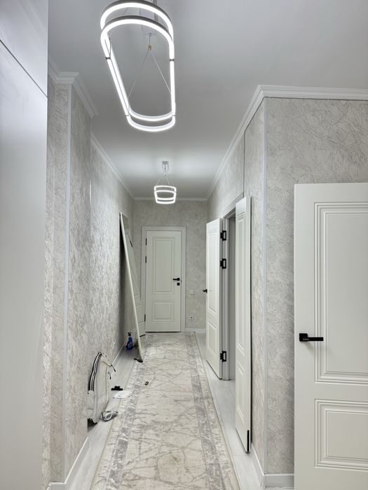 Поклейка обоев 1500тг кв метр