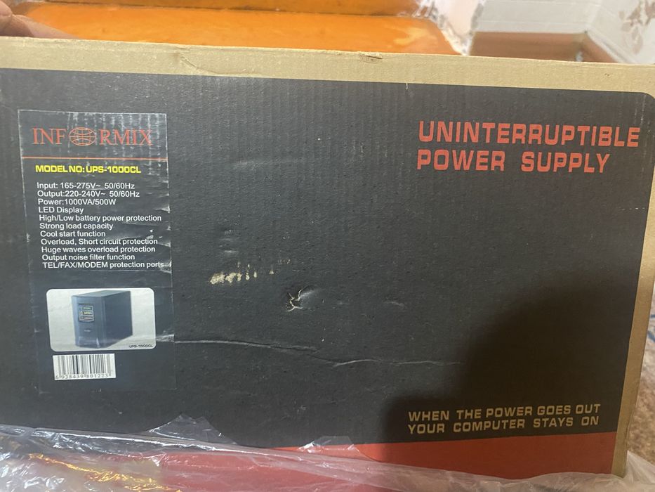 Новый UPS CL-1000/500w срочно