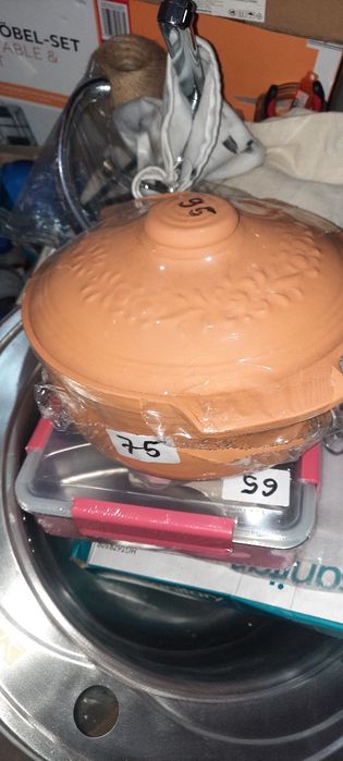 Oala din lut pentru sarmale 4 litri