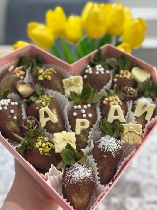 Клубника В Шоколаде