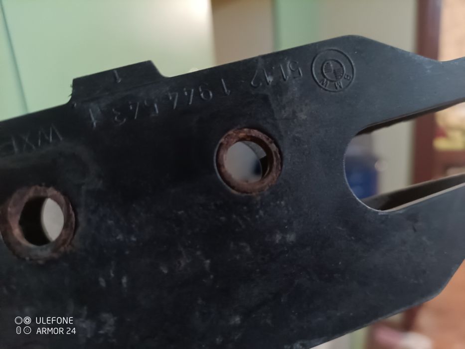 ,крепление бампер на БМВ е34