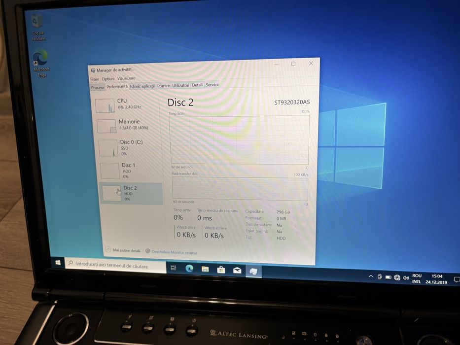 Vand laptop asus m70v Altec Lansing