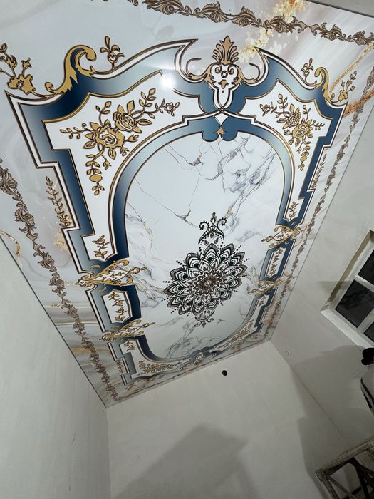 Натяжной потолок урнатамиз, сифатли ва тез арзон нархларда