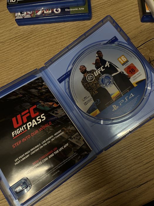 UFC 4 PC4,PC5  Original, Tekken7, WRC original