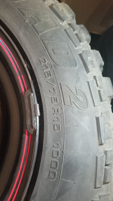 Грязевые шины на НИВУ