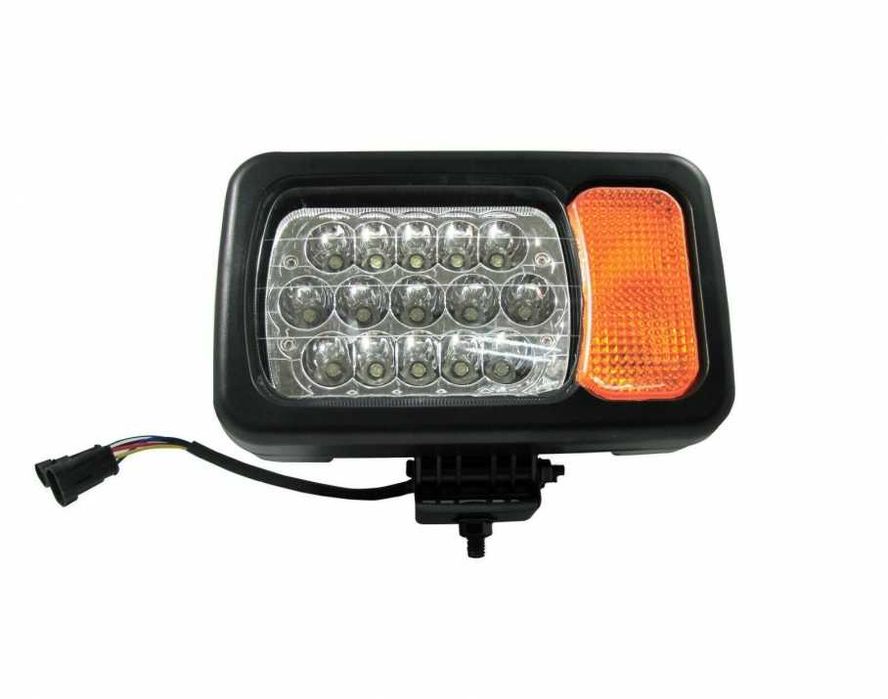 Комплект 2 Броя 150W Фарове с мигач за Трактор Багер Мотокар Камион