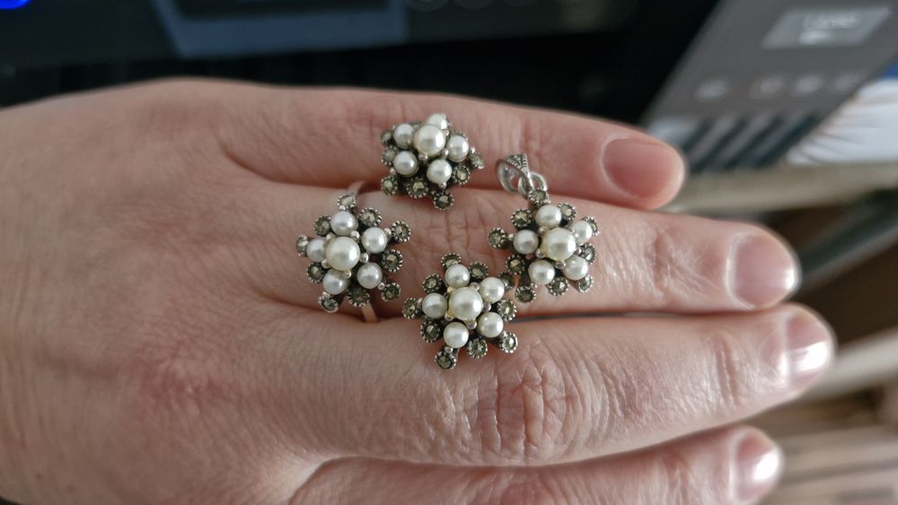 Set din argint, 3 piese