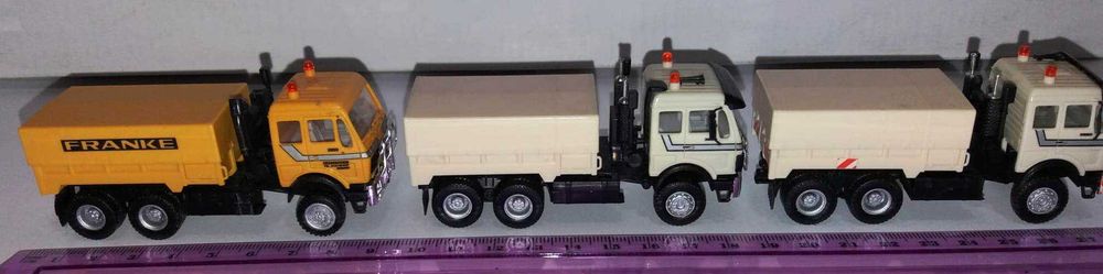 Vand machete remorchere Mercedes 3850, scr 1:87, Herpa