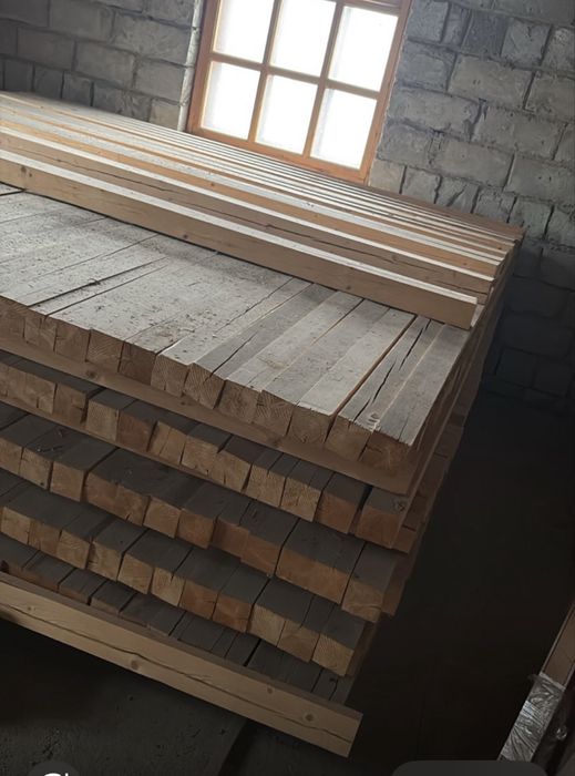 Брус строганный 90*90 трех метровый
