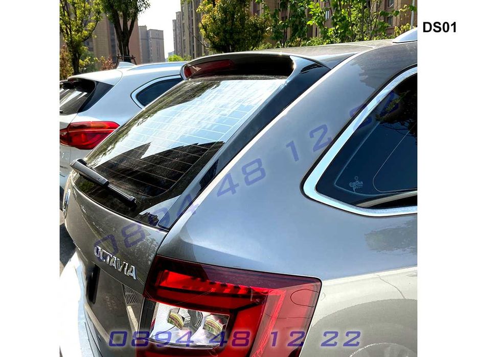 Страничен Лип Спойлер Багажник Капак Skoda Octavia Шкода Октавиа