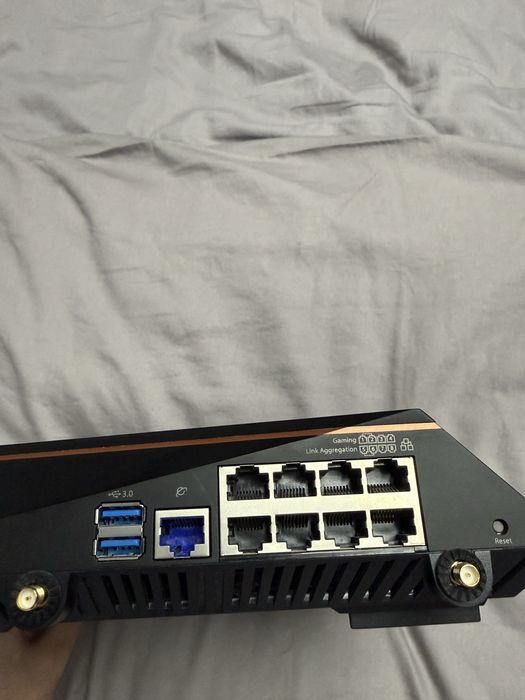 Router Gaming ASUS ROG Rapture GT-AC5300 | Tri-Band, 8 Porturi LAN, Wi-Fi Top