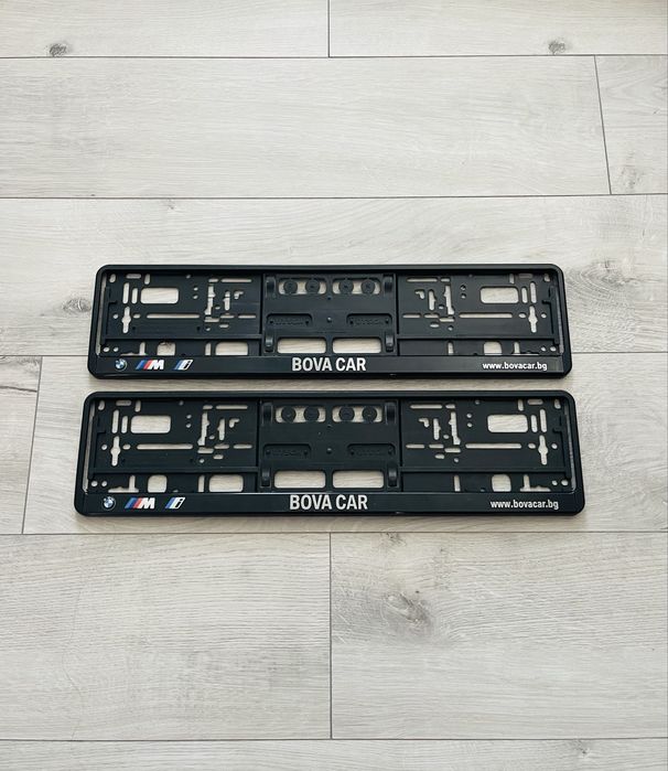 Подложки за регистрационни номера Bova Car