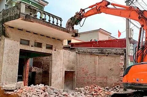 Demontaj ishlari, Uy va binolarni buzish