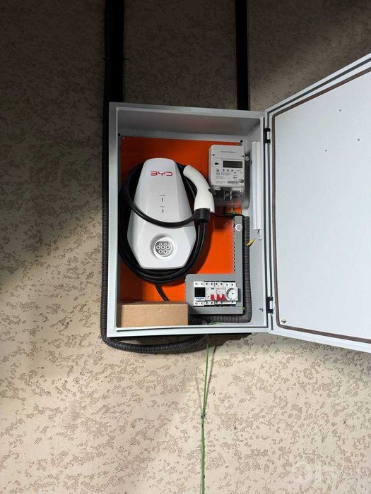 Электромобил зарядка установка