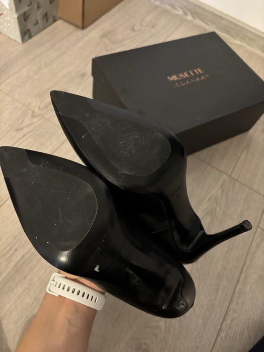 Pantofi negri Musette