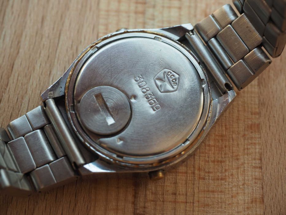 Ceas de mână sovietic Electronika 5, funcțional, URSS retro