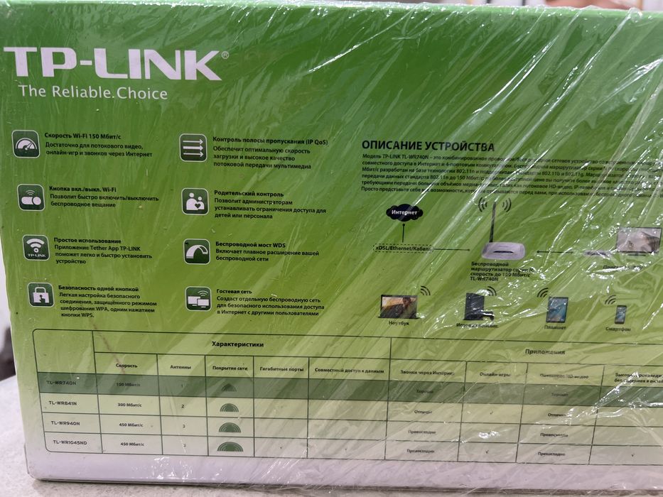 Роутер TP-LINK 150 Мбит/с