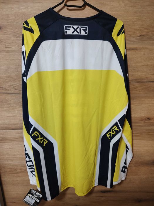 Тениска Clutch Pro MX22 Midnight/White/Yellow