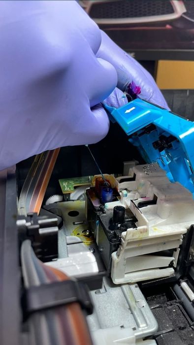 Ремонт принтеров. Заправка картриджей