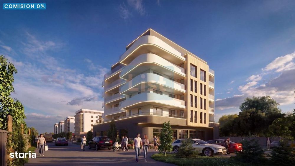 Apartament tip studio, 41.49mpc, etaj 5, lift, Mihai Eminescu
