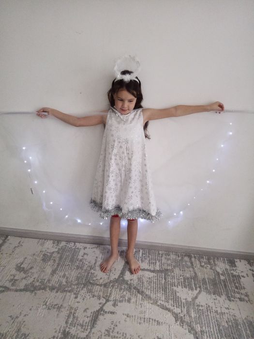 Костюм снежинки для девочки