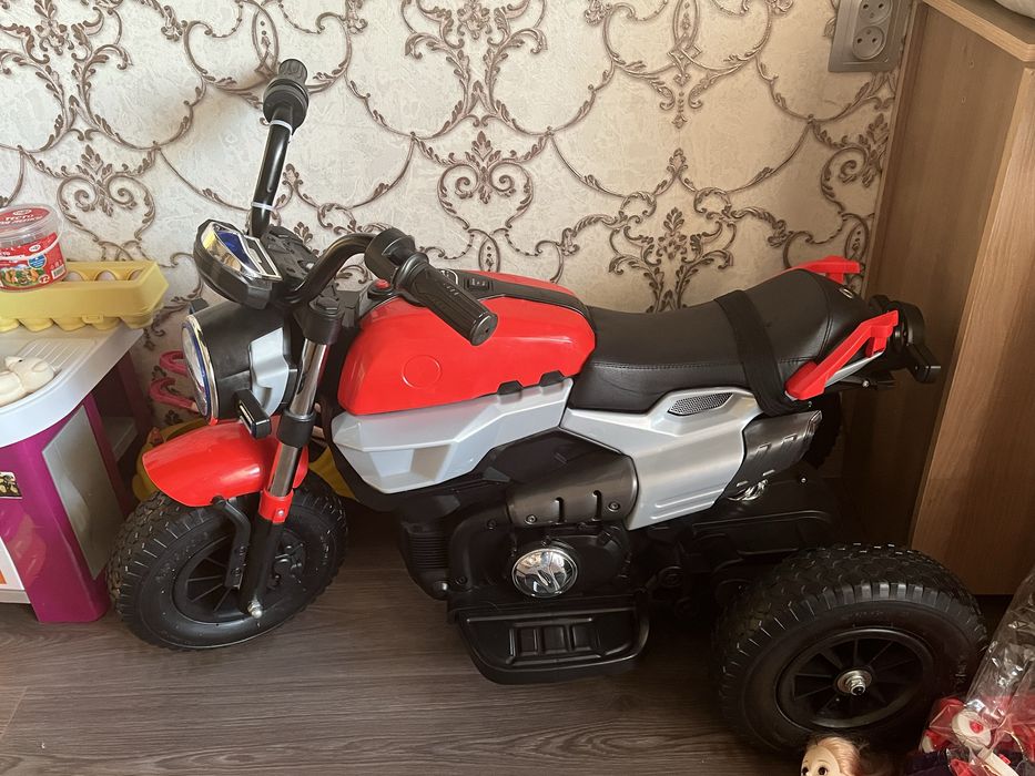 Мотоцикл детский аккумулятором