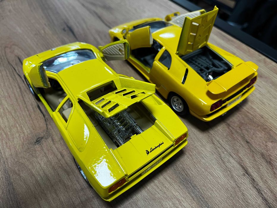 Матална колекционерска колички модел BBURAGO Lamborghini Diablo 1:24