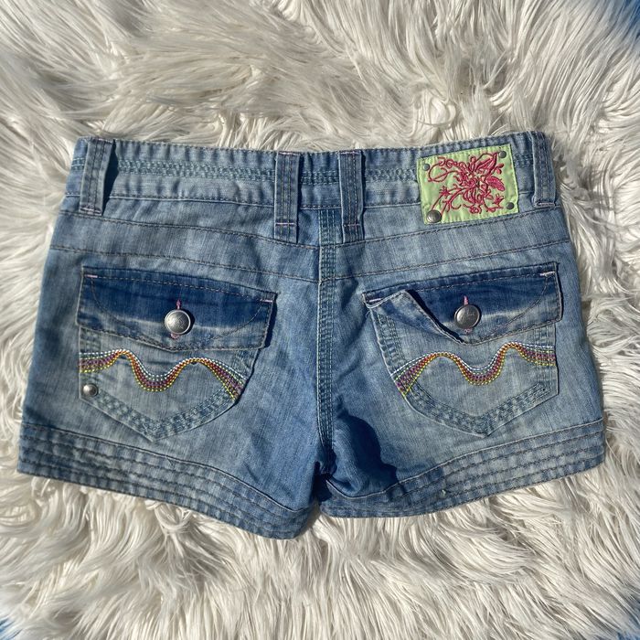 Blugi scurți denim talie joasă S