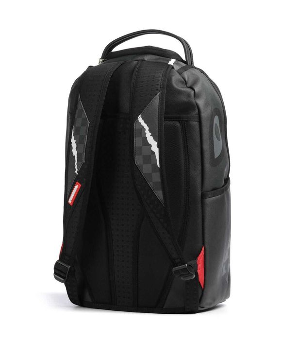 Чисто нова раница Sprayground Center Rip Revealing Gray Check