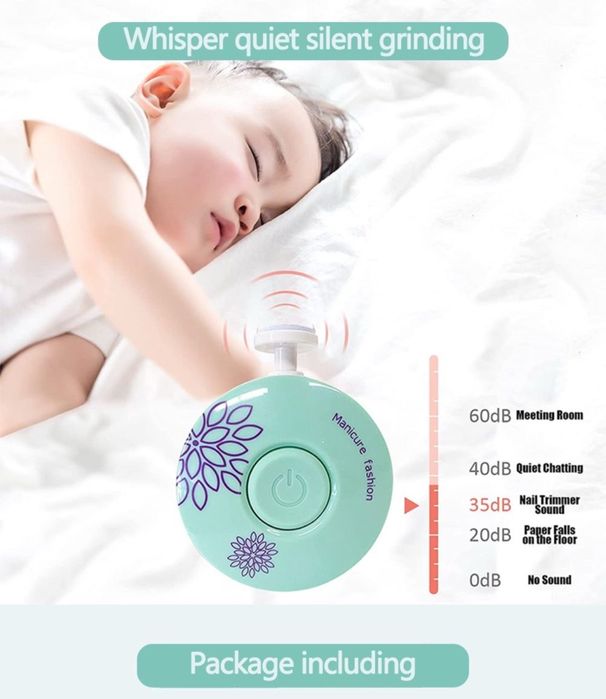 Електрическа пила за бебета, деца и възрастни с 6 различни приставки