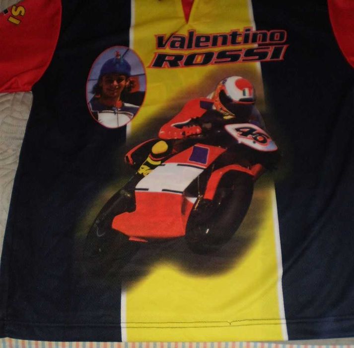Tricou pentru fanii motocross - Valentino Rossi