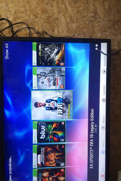 Xbox 360Slim FREBOOT. 250gb. 30 ta uyin