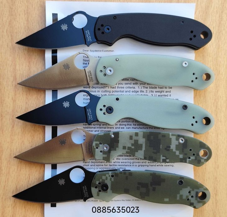 Spyderco Paramilitary 3 C223