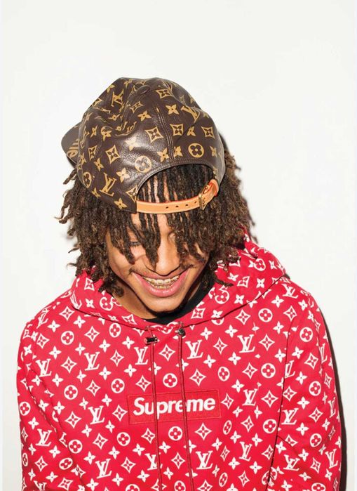 Supreme X Louis Vuitton суичър