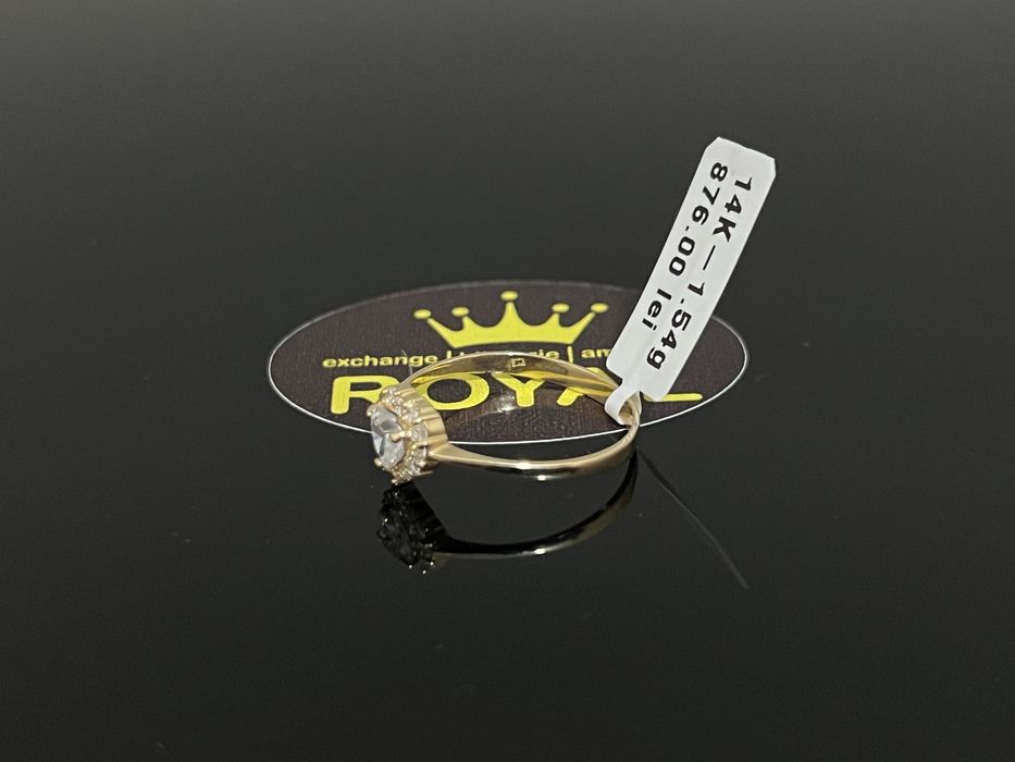 Bijuteria Royal CB : Inel dama aur nou 14k 1,54gr