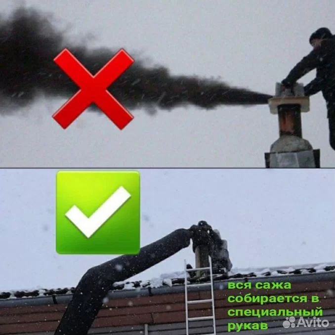 Чистка дымохода!!!