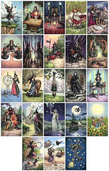 Карты МАК Повседневное Таро Ведьмы (Everyday Witch Tarot), разм. 6*10.