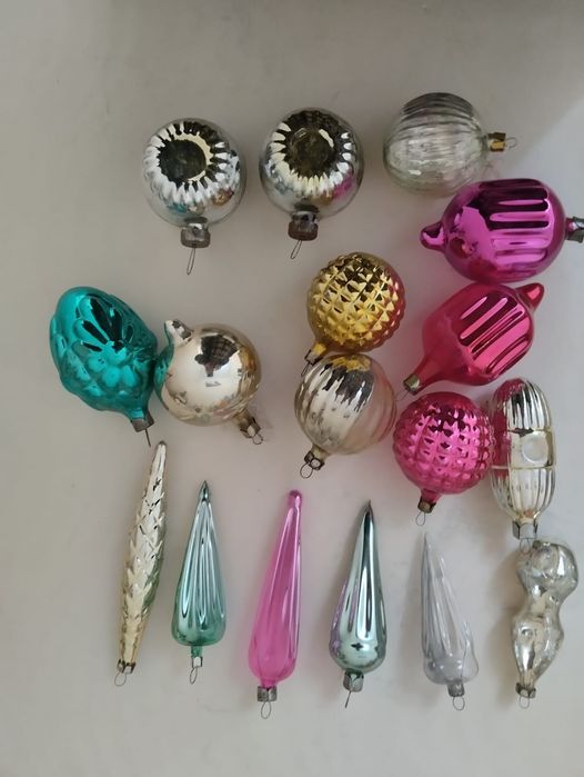 Ёлочные игрушки советские