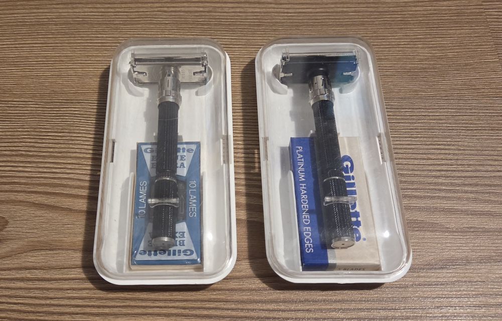 Aparat de ras clasic Gillette Black Beauty - nou