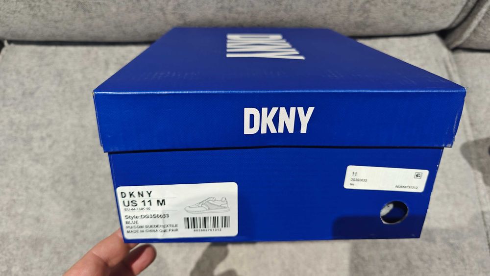 Мужские кроссовки премиального американского бренда DKNY