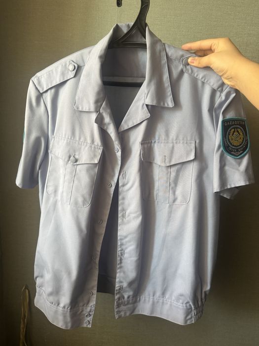 Рубашки мвд, синяя