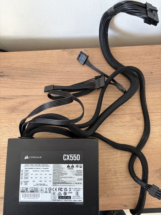 Sursa PC Corsair CX550, 550W, 80 PLUS Bronze, ATX