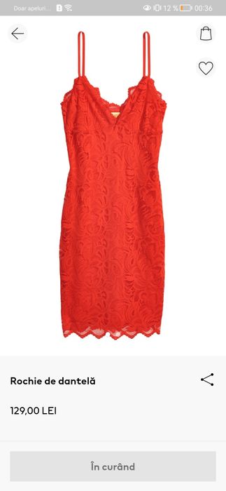 Rochie H&M dantelă